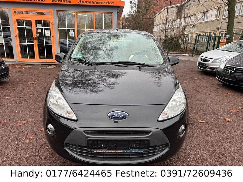 Gebraucht Ford Ka 69 PS (50 kW) 2010 Schwarz Kleinwagen