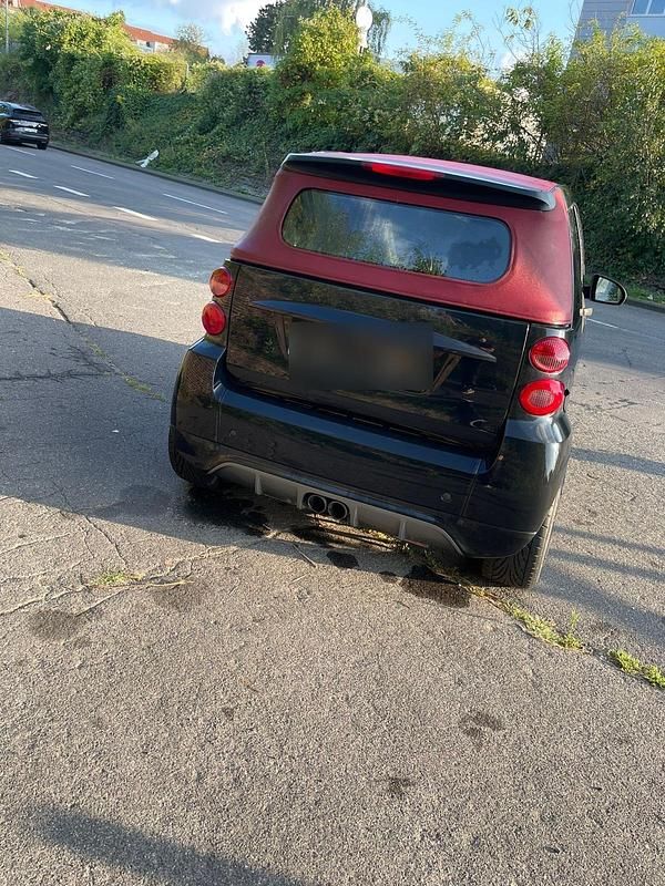 Gebraucht Smart ForTwo Cabrio Brabus 98 PS (72 kW) 2012 Schwarz Cabrio