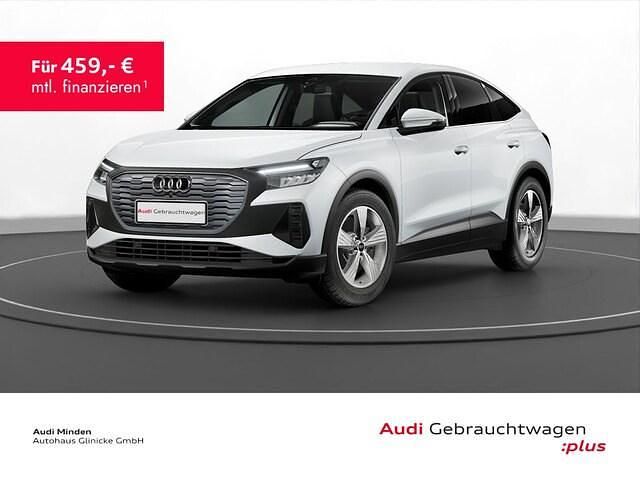 Gletscherweiß metallic Gebraucht 2025 Audi Q4 Sportback e-tron Comfort SUV | 42.880 € (Superpreis) - Bild 1/3