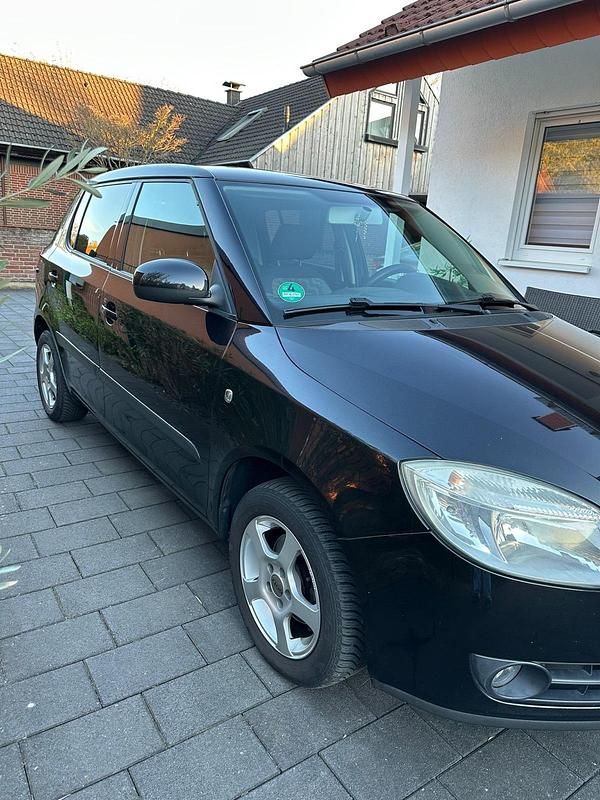 Gebraucht Skoda Fabia 80 PS (58 kW) 2007 Schwarz Kleinwagen