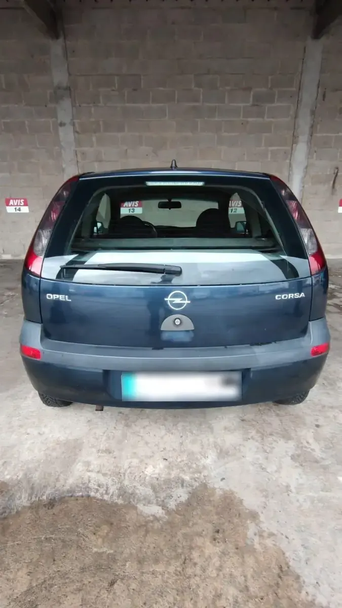 Gebraucht Opel Corsa 58 PS (42 kW) 2001 Blau Kleinwagen