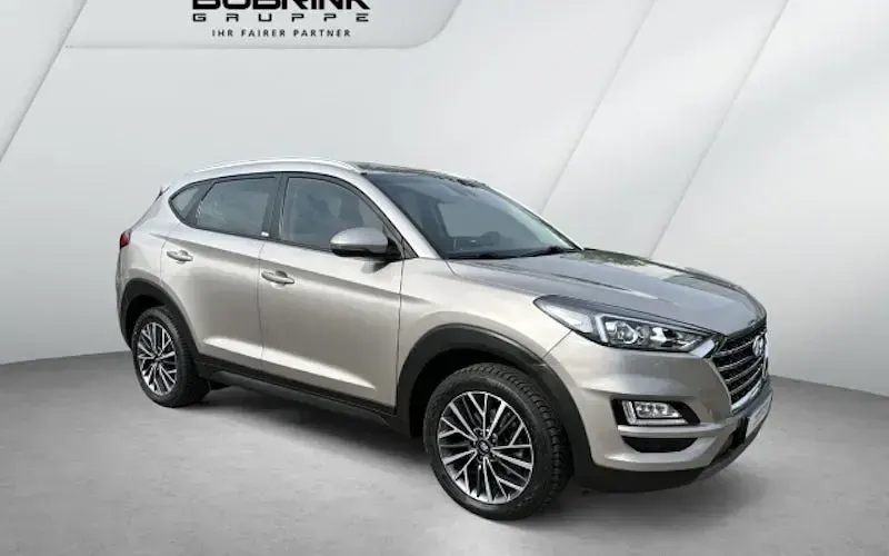 Gebraucht Hyundai Tucson Advantage 177 PS (130 kW) 2020 Beige SUV