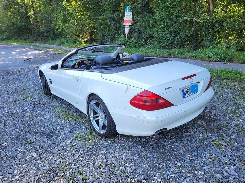 Gebraucht Mercedes SL350 245 PS (180 kW) 2005 Weiß Cabrio