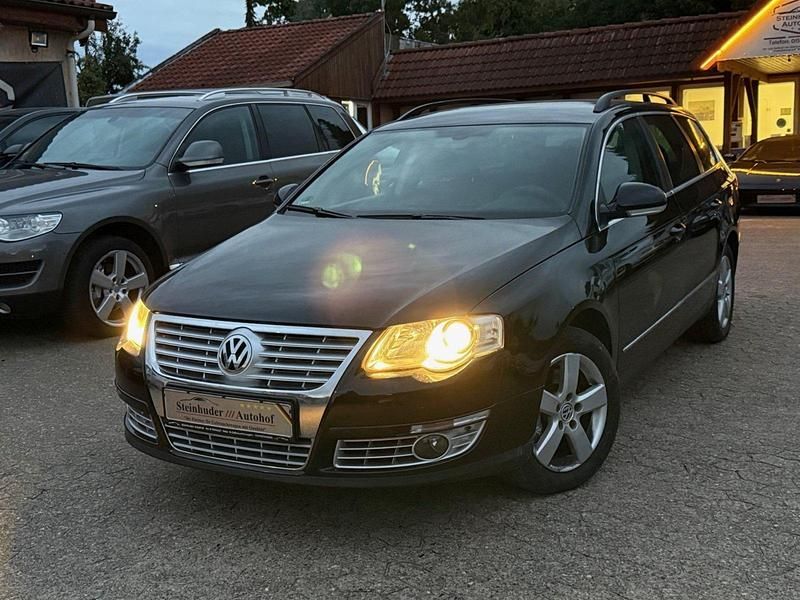 Schwarz Gebraucht 2008 VW Passat R Kombi | 5.499 € - Bild 1/4