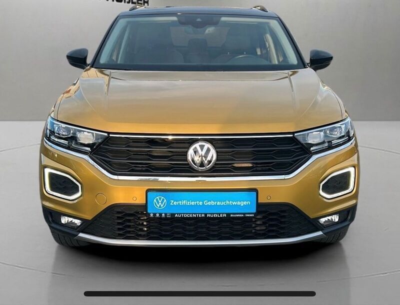 Gold Gebraucht 2019 VW T-Roc SUV | 20.990 € (Fairer Preis) - Bild 1/4
