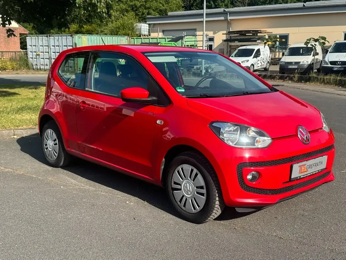 Gebraucht VW up! 75 PS (55 kW) 2013 Rot Kleinwagen