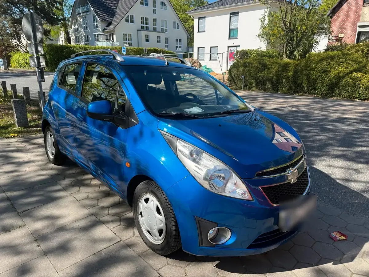 Usata Chevrolet Spark 2010 Blu Utilitaria