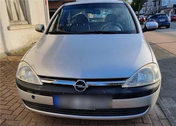 Silber Gebraucht 2002 Opel Corsa Kleinwagen | 1.249 € - Bild 1/4