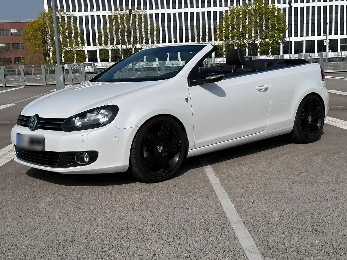 Gebraucht VW Golf Cabriolet Karmann 140 PS (102 kW) 2015 Weiß Cabrio