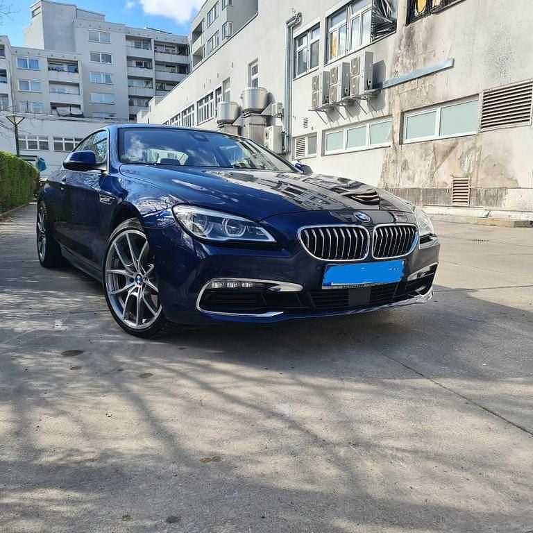 Blau Gebraucht 2016 BMW 640 Coupé | 29.700 € (Superpreis) - Bild 1/4