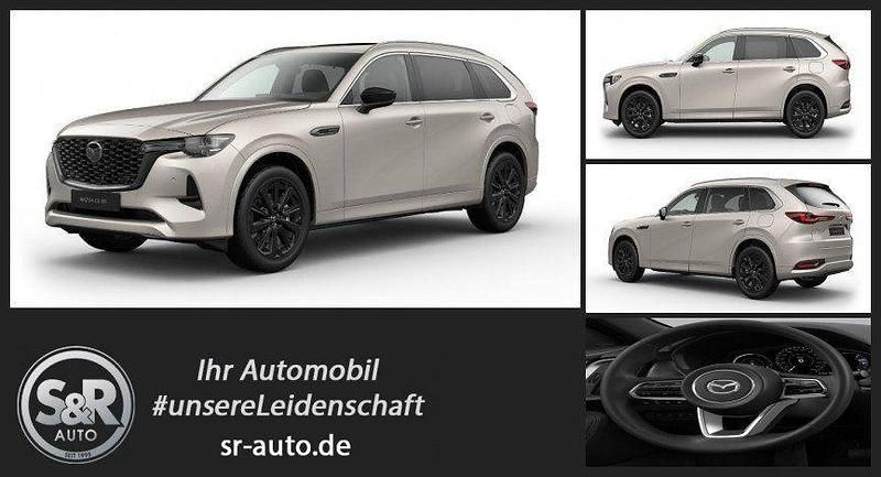 Silber Neu 2025 Mazda CX-80 Homura-Line SUV | 58.380 € (Etwas zu teuer) - Bild 1/4