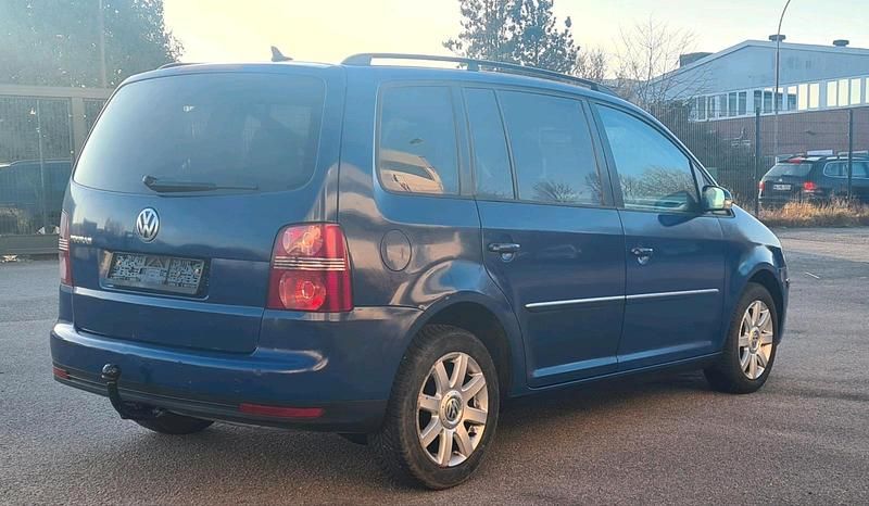 Gebraucht VW Touran 170 PS (125 kW) 2008 Blau Van / Kleinbus