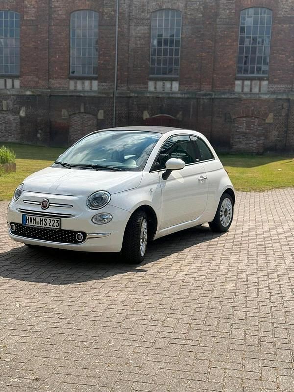 Weiß Gebraucht 2016 Fiat 500C Cabrio | 8.599 € - Bild 1/4