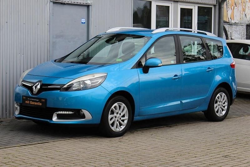 Gebraucht Renault Grand Scénic III Initiale Paris 110 PS (80 kW) 2014 Blau Van / Kleinbus