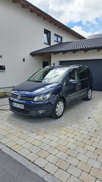 Gebraucht VW Touran Highline 140 PS (102 kW) 2011 Blau Van / Kleinbus