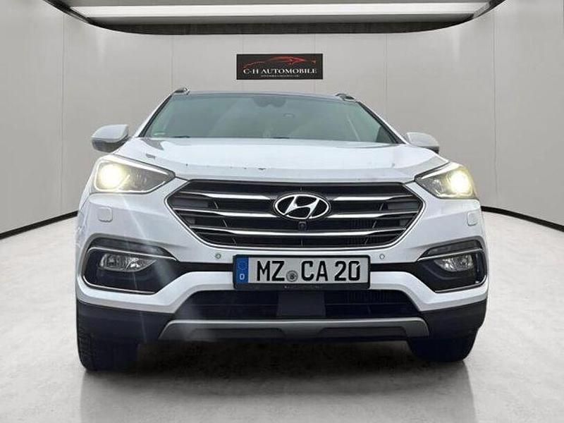 Gebraucht Hyundai Santa Fe Premium 200 PS (147 kW) 2016 Weiß SUV