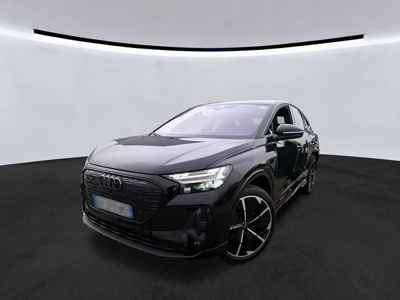 Mythosschwarz metallic Gebraucht 2024 Audi Q4 Sportback e-tron S-Line SUV | 44.929 € (Guter Preis) - Bild 1/1