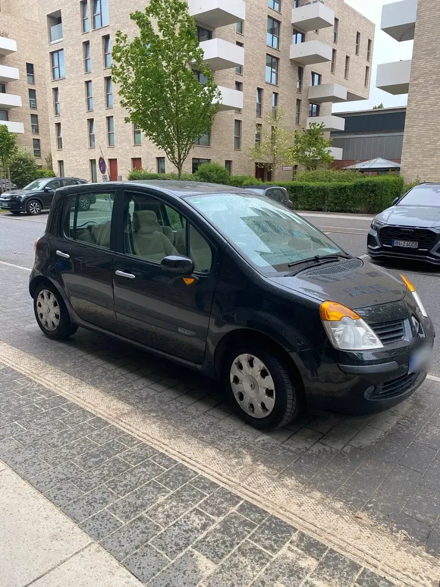 Gebraucht Renault Modus 60 PS (44 kW) 2005 Schwarz Van / Kleinbus