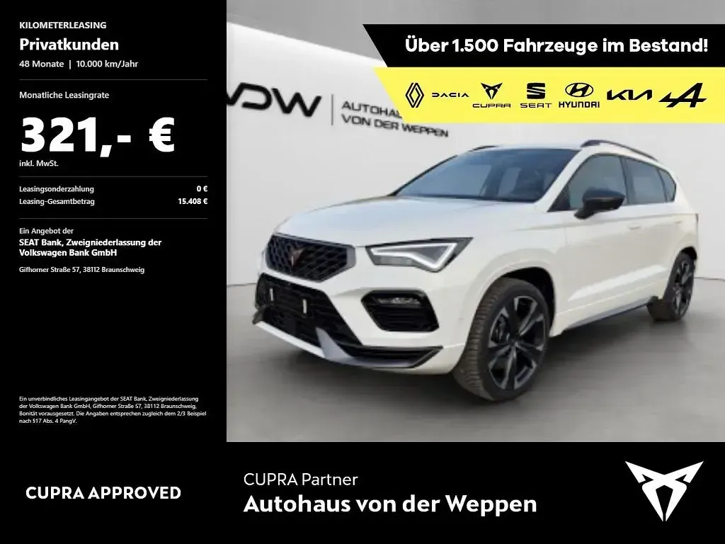 Gebraucht Cupra Ateca VZ 300 PS (220 kW) 2024 SUV