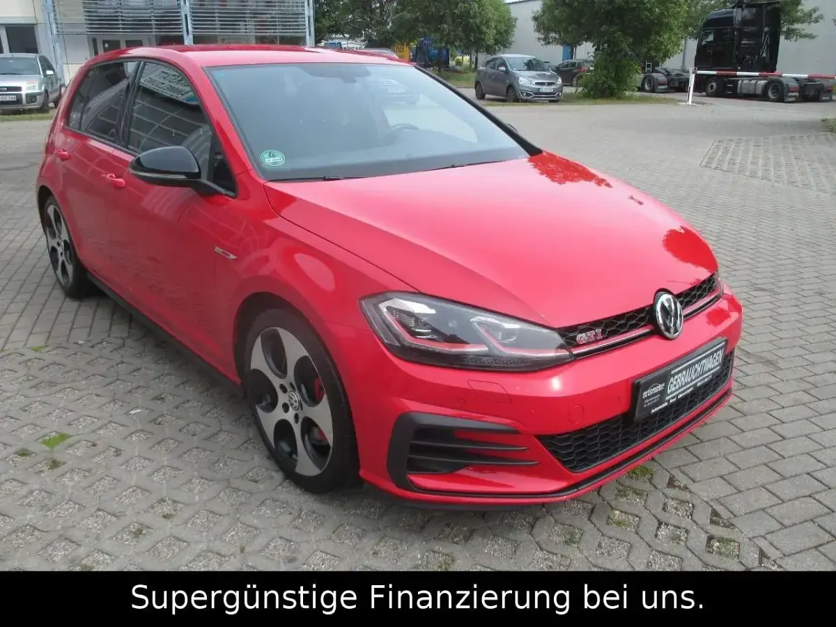 Gebraucht VW Golf VII GTI 245 PS (180 kW) 2019 Rot Limousine