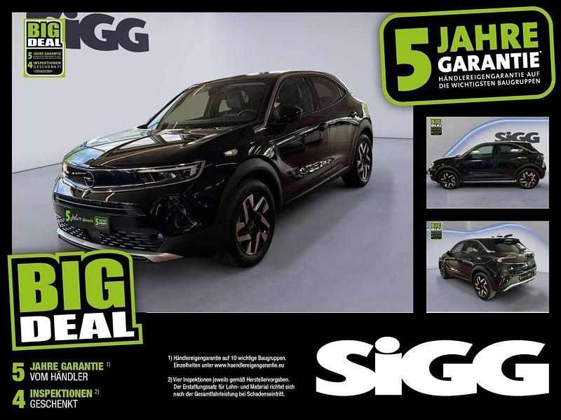 Diamant schwarz/karbon schwarz (metallic) Gebraucht 2022 Opel Mokka Elegance SUV | 16.980 € (Fairer Preis) - Bild 1/4