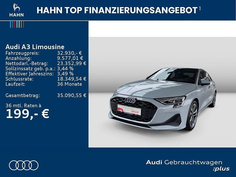 Gebraucht Audi A3 Ambiente 116 PS (85 kW) 2025 Pfeilgrau perleffekt Limousine