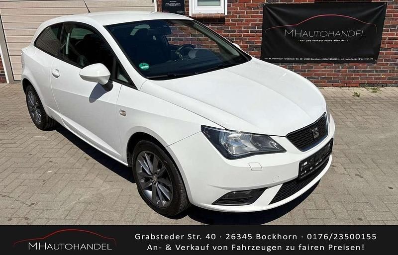 Weiß Gebraucht 2013 Seat Ibiza I-Tech Kleinwagen | 6.490 € (Etwas zu teuer) - Bild 1/4