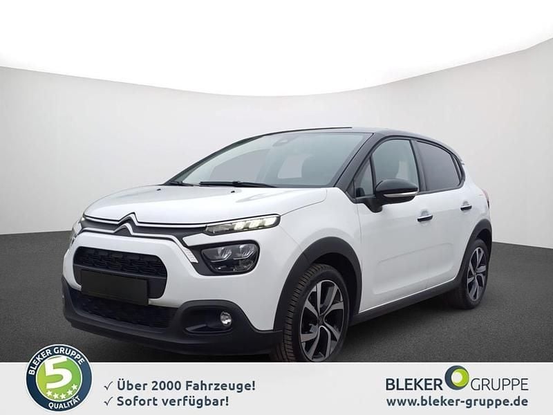 Weiß Gebraucht 2022 Citroën C3 Shine Kleinwagen | 11.480 € (Guter Preis) - Bild 1/4
