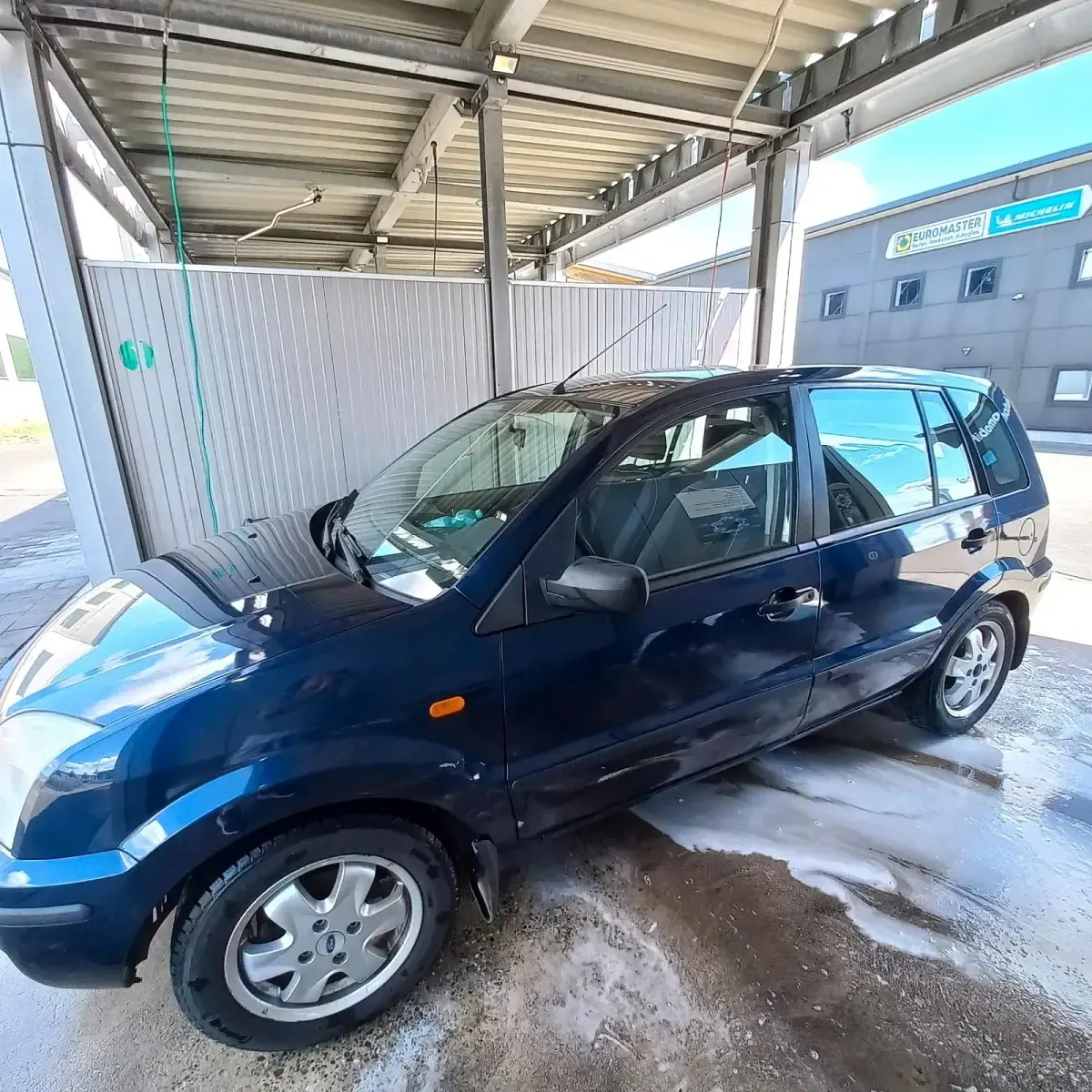 Gebraucht Ford Fusion 2002 Blau Kleinwagen