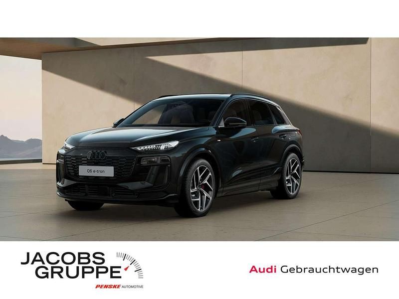 Mythosschwarz metallic Gebraucht 2025 Audi Q6 e-tron Ambiente SUV | 79.980 € (Fairer Preis) - Bild 1/4