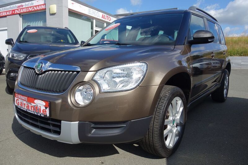 Braun Gebraucht 2013 Skoda Yeti Plus Edition SUV | 8.490 € (Guter Preis) - Bild 1/4