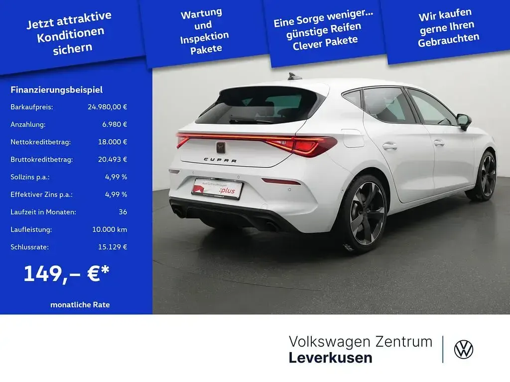 Gebraucht Cupra Leon 245 PS (180 kW) 2022 Weiss Limousine