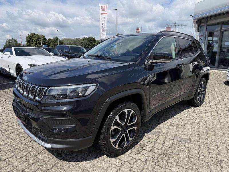 Carbon black metallic Gebraucht 2022 Jeep Compass Limited SUV | 23.990 € (Guter Preis) - Bild 1/4
