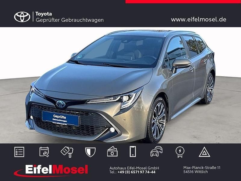 Manganbronze metallic Gebraucht 2022 Toyota Corolla Team Kombi | 24.899 € (Guter Preis) - Bild 1/4