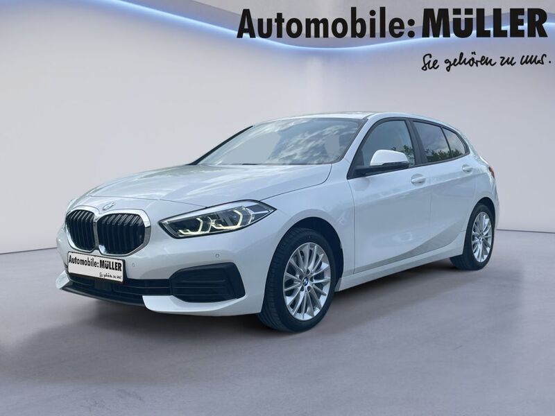 Weiß Gebraucht 2022 BMW 118 Advantage Kleinwagen | 26.950 € (Fairer Preis) - Bild 1/4