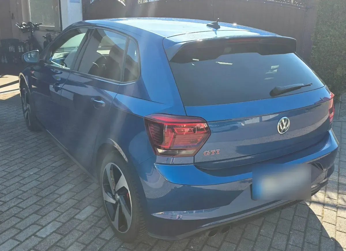 Usata VW Polo GTI 200 CV (147 kW) 2018 Blu Utilitaria