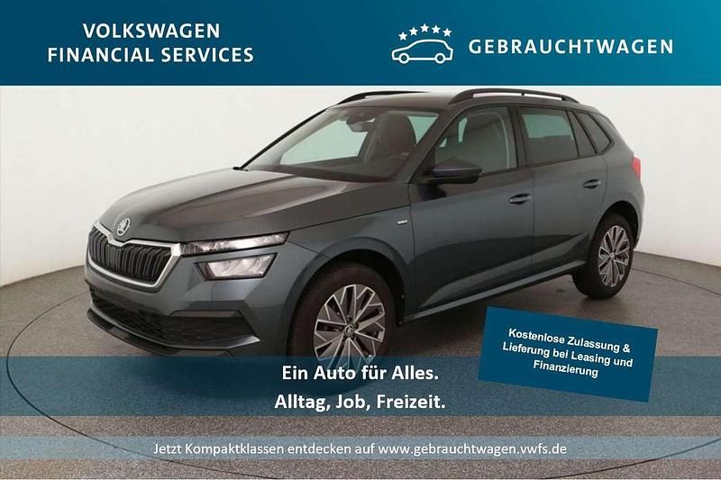 Quarzgrau metallic Gebraucht 2021 Skoda Kamiq Ambition SUV | 19.720 € (Guter Preis) - Bild 1/4