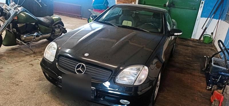 Gebraucht Mercedes SLK320 224 PS (164 kW) 2001 Schwarz Cabrio