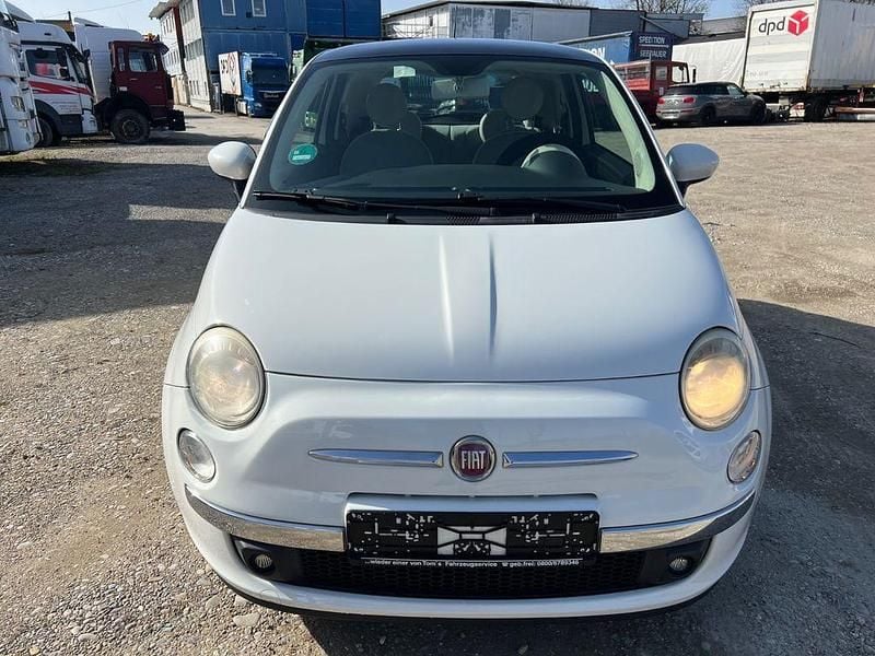 Gebraucht Fiat 500 Lounge 101 PS (74 kW) 2009 Weiß Cabrio