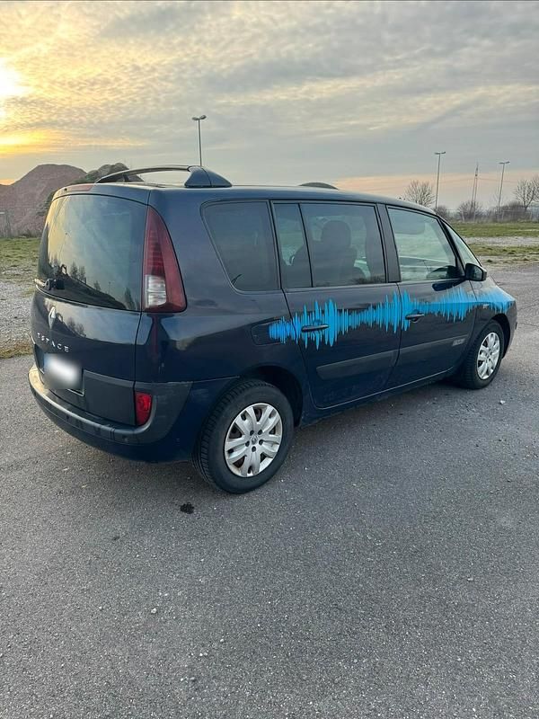 Gebraucht Renault Espace Expression 170 PS (125 kW) 2006 Blau Van / Kleinbus