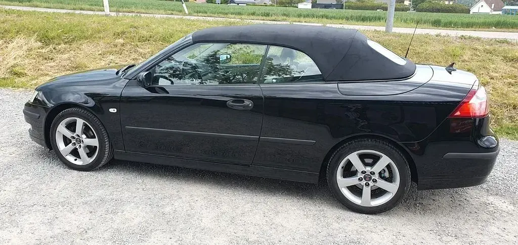Gebraucht Saab 9-3 Cabriolet Vector 150 PS (110 kW) 2005 Schwarz Cabrio