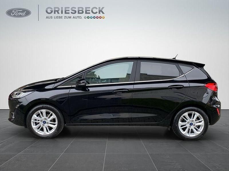 Gebraucht Ford Fiesta Titanium 101 PS (74 kW) 2023 Obsidianschwarz metallic Kleinwagen