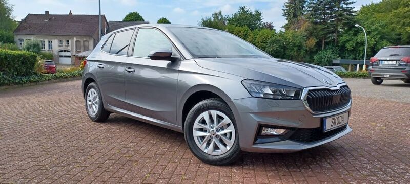 Grau Gebraucht 2024 Skoda Fabia Selection Limousine | 21.590 € (Teuer) - Bild 1/4