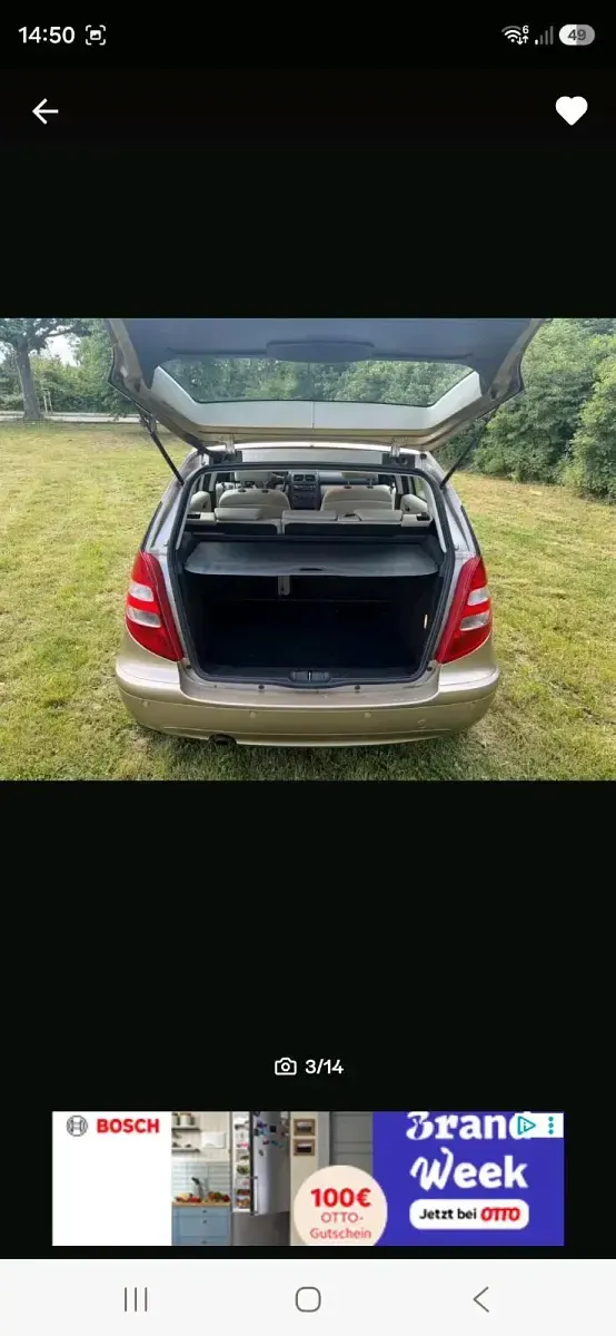 Gebraucht Mercedes A150 95 PS (69 kW) 2006 Braun Kleinwagen
