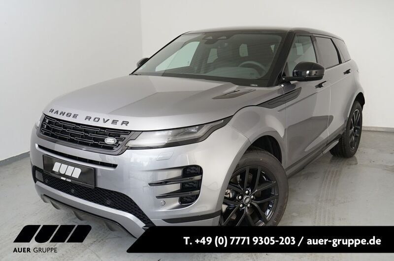 Grau Gebraucht 2025 Land Rover Range Rover evoque Black Edition SUV | 51.490 € (Fairer Preis) - Bild 1/4