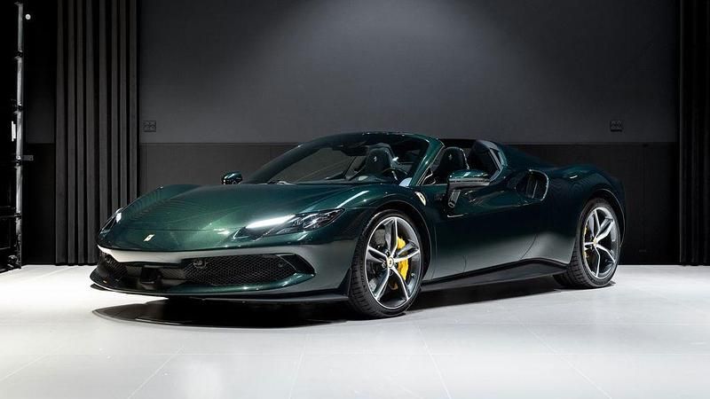 Neu Ferrari 296 829 PS (609 kW) 2025 Grün Cabrio