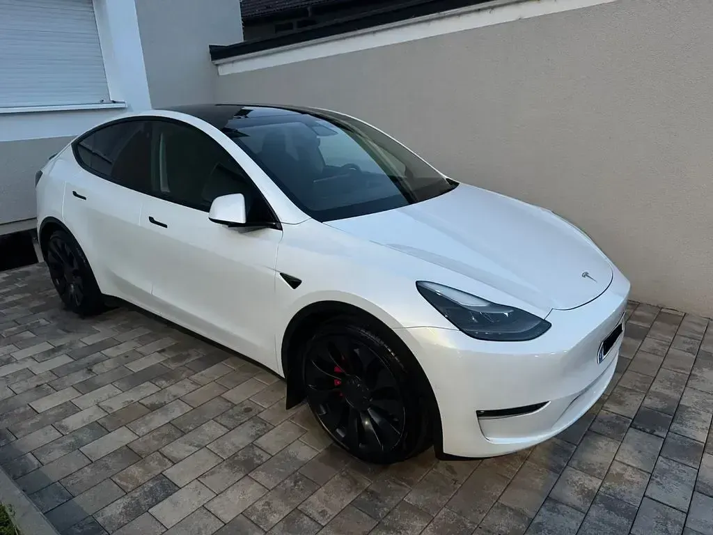 Gebraucht Tesla Model Y Performance 392 kW (534 PS) 2022 Weiß SUV