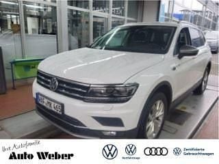 Weiß Gebraucht 2020 VW Tiguan Allspace Highline SUV | 24.880 € (Superpreis) - Bild 1/4