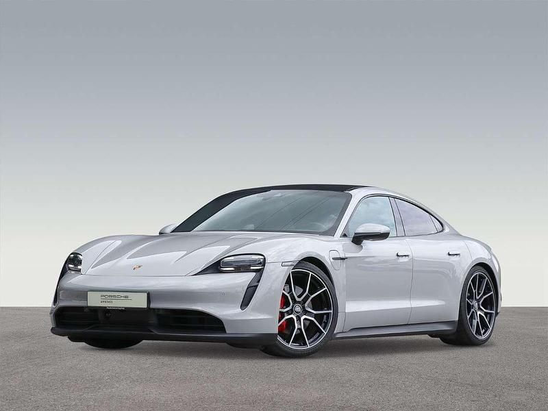 Weiß Gebraucht 2022 Porsche Taycan 4S Limousine | 78.900 € (Teuer) - Bild 1/4