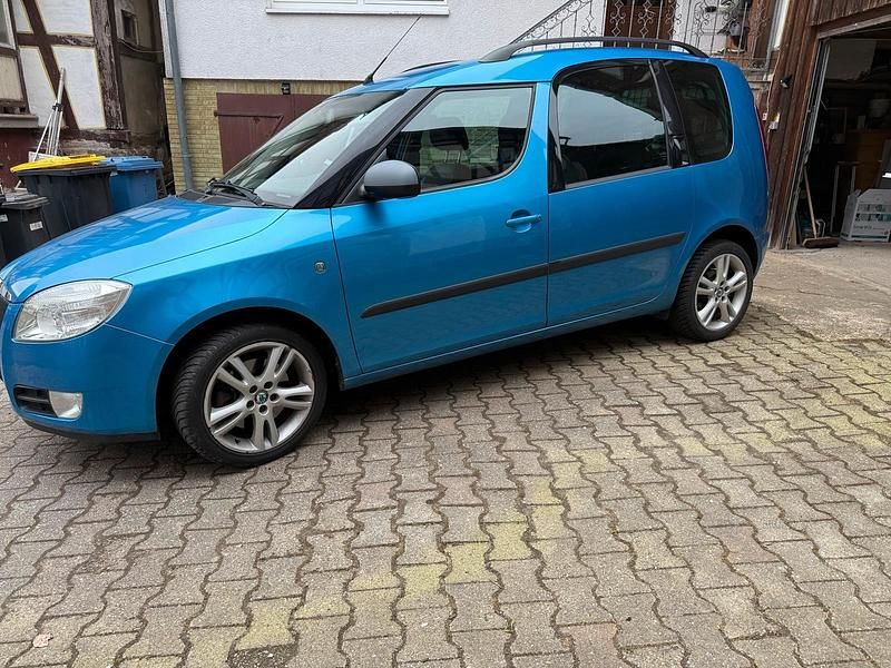 Gebraucht Skoda Roomster 80 PS (58 kW) 2006 Blau Van / Kleinbus